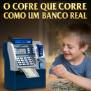 🏦 [PRONTA-ENTREGA] COFRINHO TECHBANK™ – ATM Infantil com Som e Luz 🎁