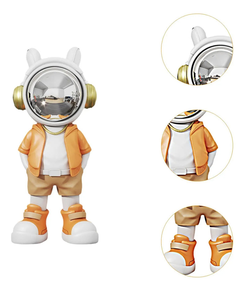 🚀 Bunnynauta™ – Astronauta Decorativo Criativo + BRINDE EXCLUSIVO! 🎁