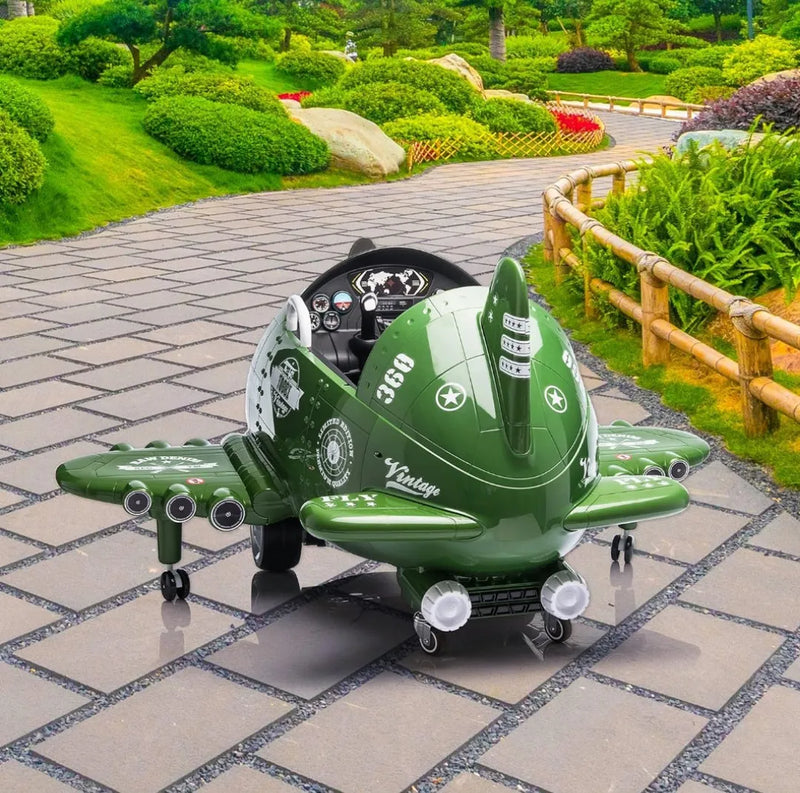 🚀 SkyRider™ — O Primeiro Avião Que a Criança Pilota no Chão!