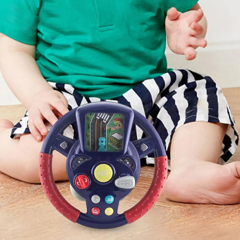 🚗 MiniDriver™ Pro – Volante Interativo com Som, Luz e Ventosa + BRINDE EXCLUSIVO! 🎁