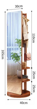 🔥 Torre360° Premium™ – Espelho + Cabide + Nicho