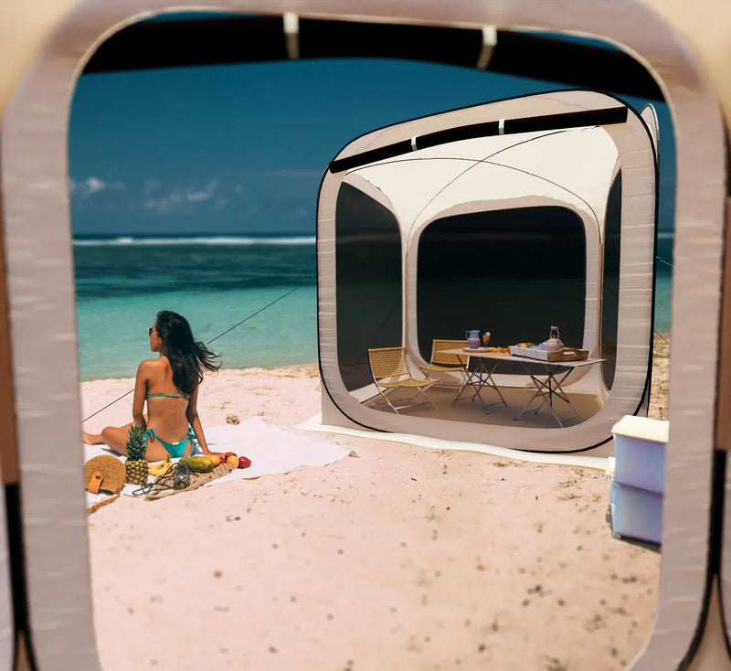 🏕️ Cabana Oasis™ — Tenda Premium com Proteção Total e Design Pop-Up