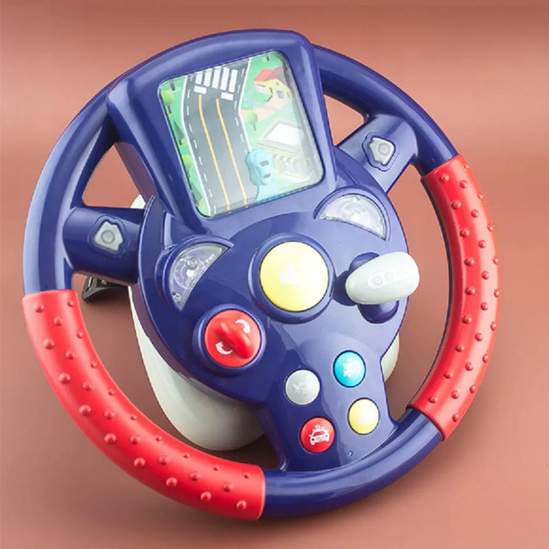 🚗 MiniDriver™ Pro – Volante Interativo com Som, Luz e Ventosa + BRINDE EXCLUSIVO! 🎁