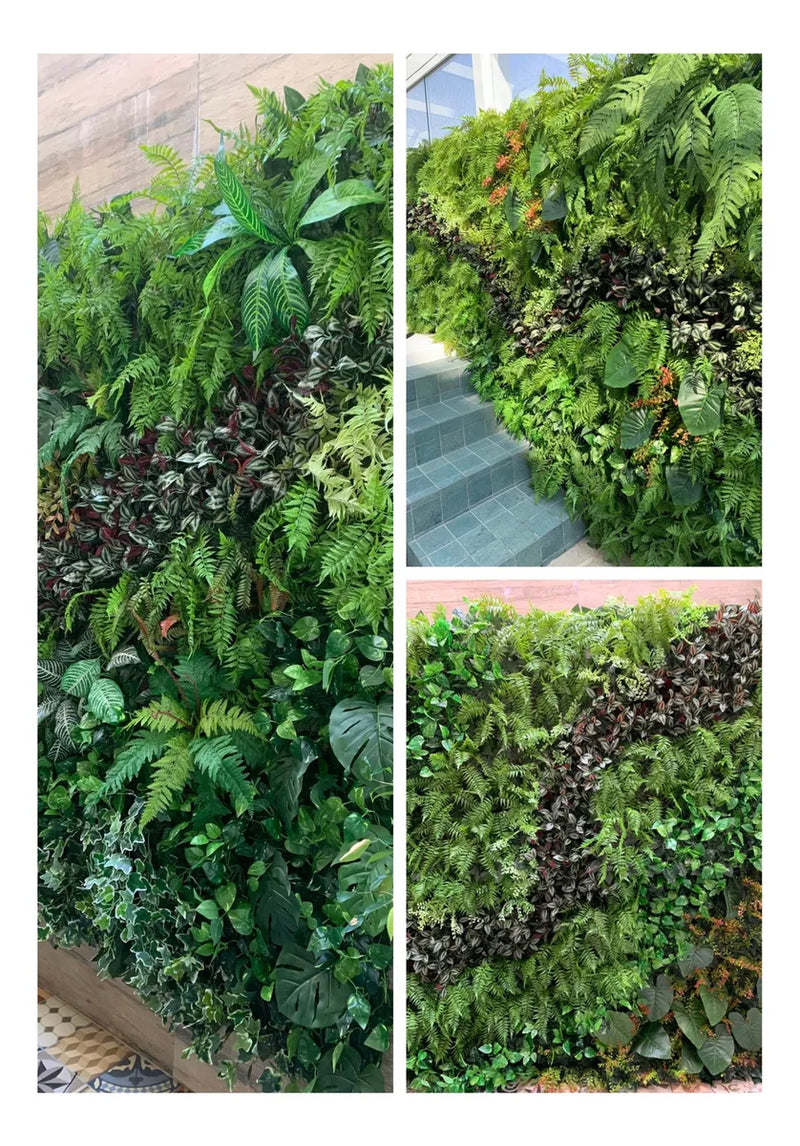 🌿 [PRONTA ENTREGA] Jardim Vertical GreenWall Lux 4,8m² [ KIT CLICK MONTAGEM GRÁTIS ]
