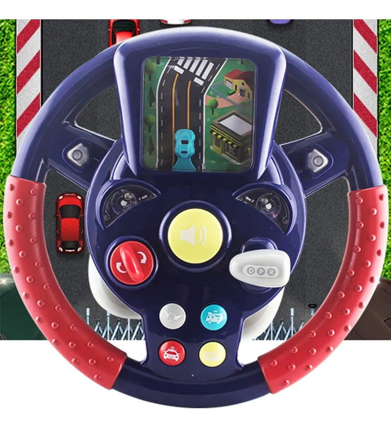 🚗 MiniDriver™ Pro – Volante Interativo com Som, Luz e Ventosa + BRINDE EXCLUSIVO! 🎁