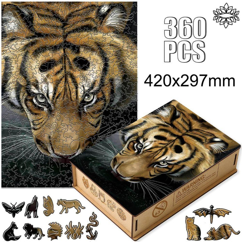 Quebra-Cabeça de Madeira 3D - 360 Peças