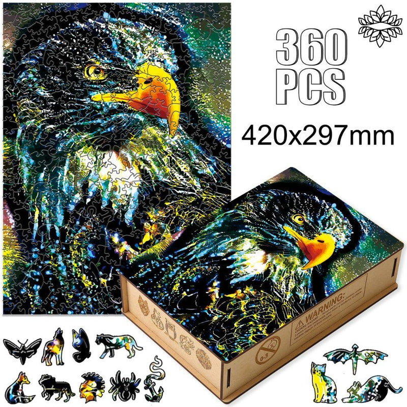 Quebra-Cabeça de Madeira 3D - 360 Peças