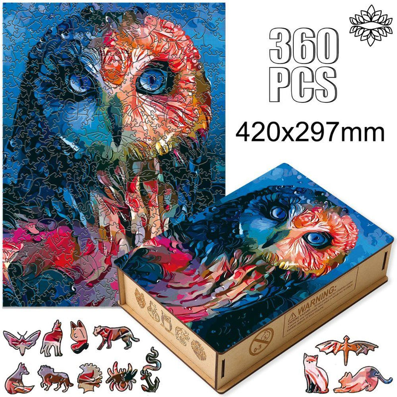 Quebra-Cabeça de Madeira 3D - 360 Peças