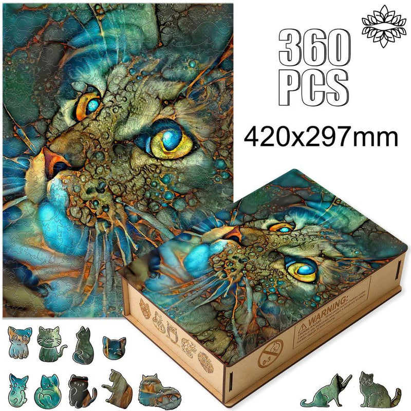Quebra-Cabeça de Madeira 3D - 360 Peças