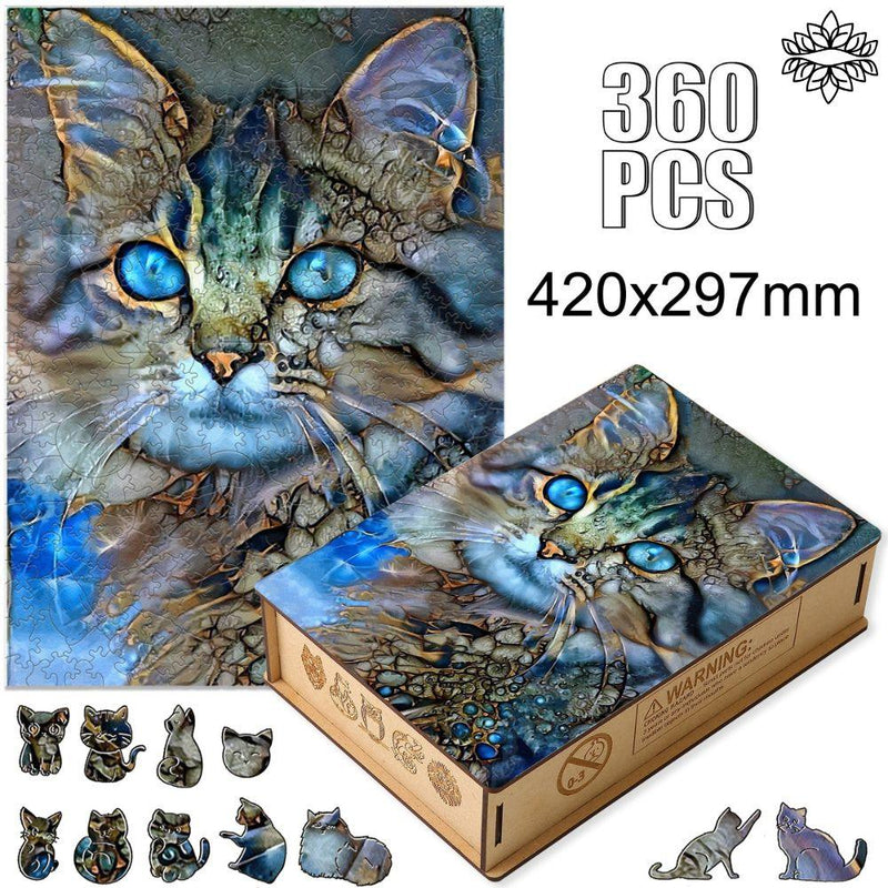 Quebra-Cabeça de Madeira 3D - 360 Peças