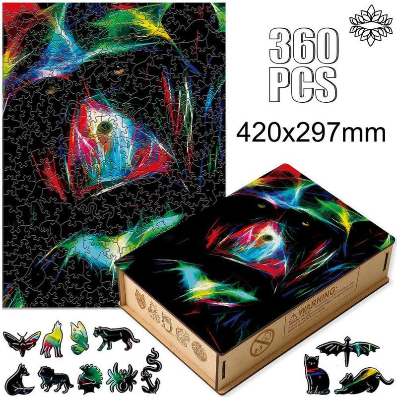 Quebra-Cabeça de Madeira 3D - 360 Peças