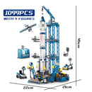 Estações Aeroespaciais - Blocos de Montar + Brindes