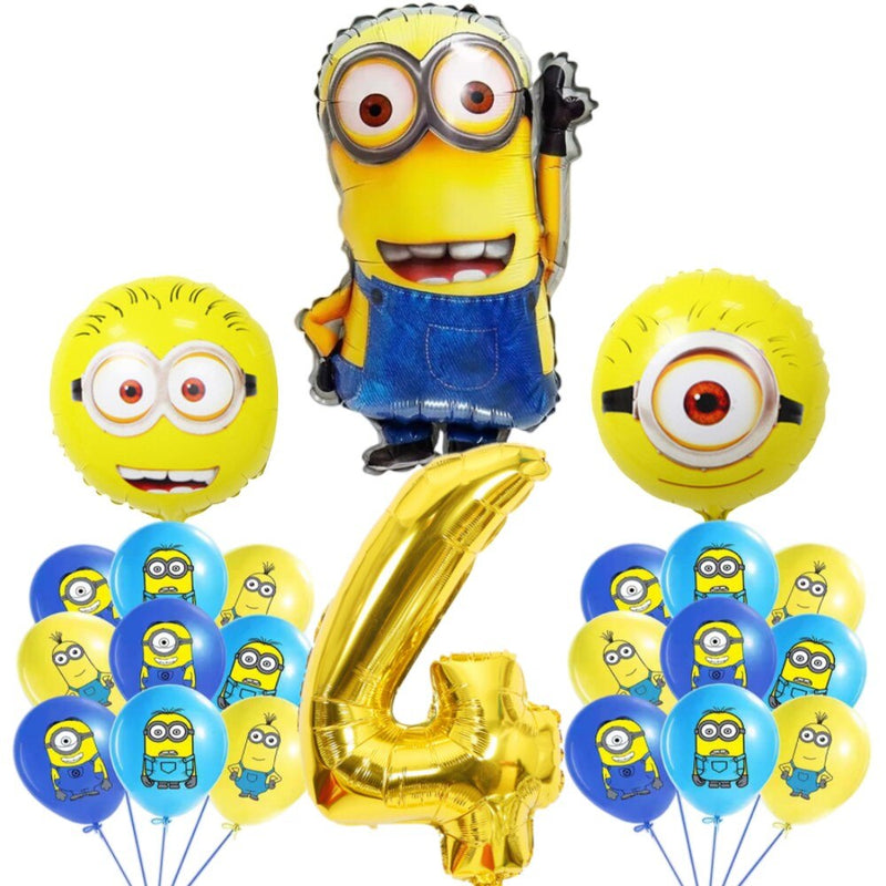 Kit Balões Festa de Aniversário Minions