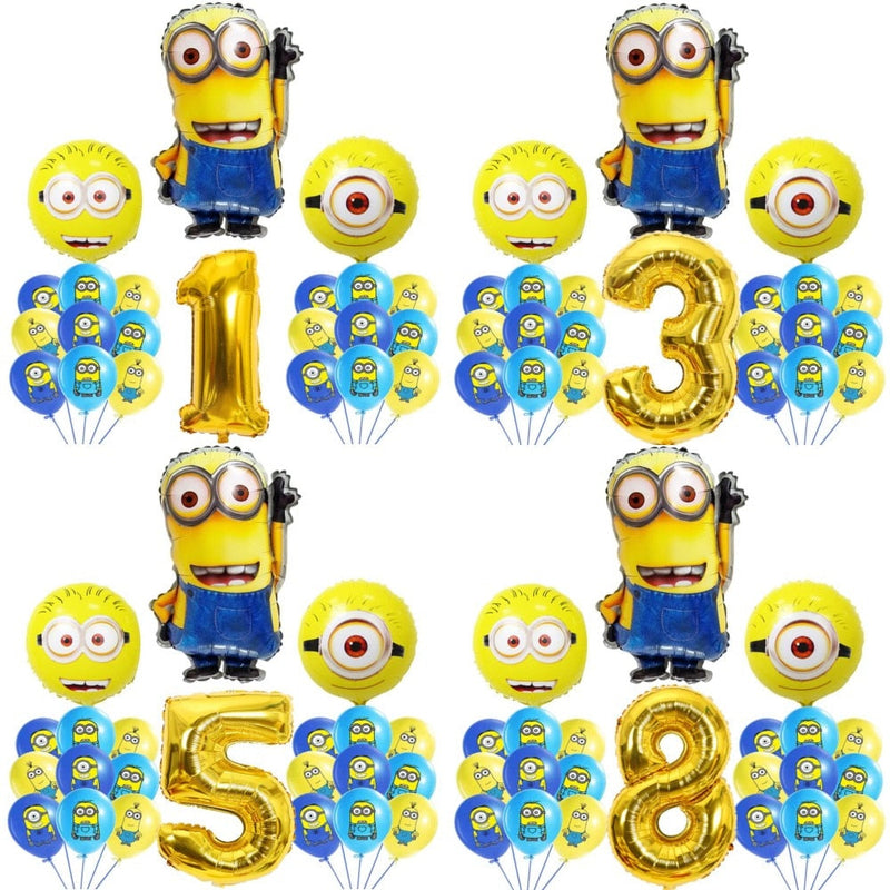 Kit Balões Festa de Aniversário Minions