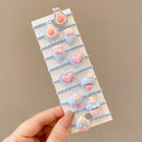 Kit 50 Prendedores Fofos de Cabelo