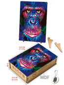 Quebra-Cabeça de Madeira 3D - 360 Peças