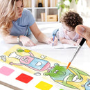 Aquarela Kids - Livro de Pintura Educativo