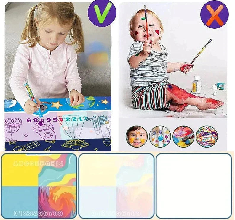 Super Tapete mágico - Desenhando com Água