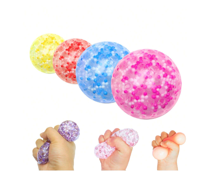 Kit 10 Bola anti-stress cores aleatórias