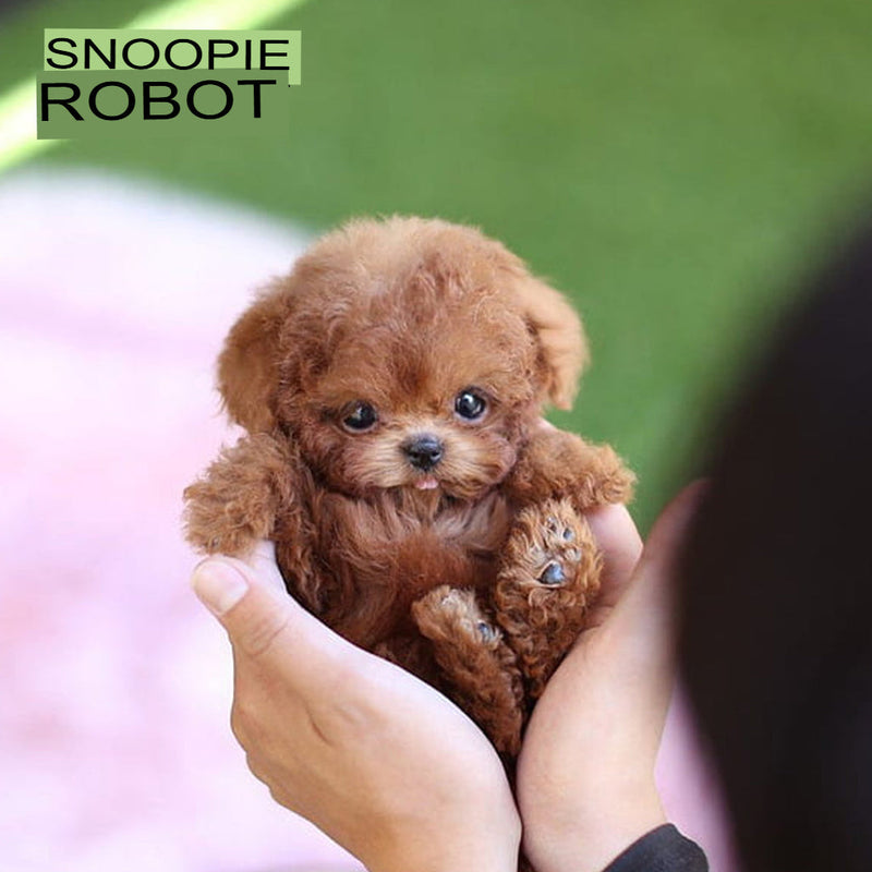 Snoopie - Meu Filhote Robô Realista [ MALA PET DE BRINDE ]