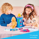 🎁 Estação de Ursinhos Mágicos – Crie, Vista e Abrace + 3 Ursinhos de Brinde!