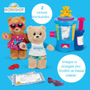 🎁 Estação de Ursinhos Mágicos – Crie, Vista e Abrace + 3 Ursinhos de Brinde!