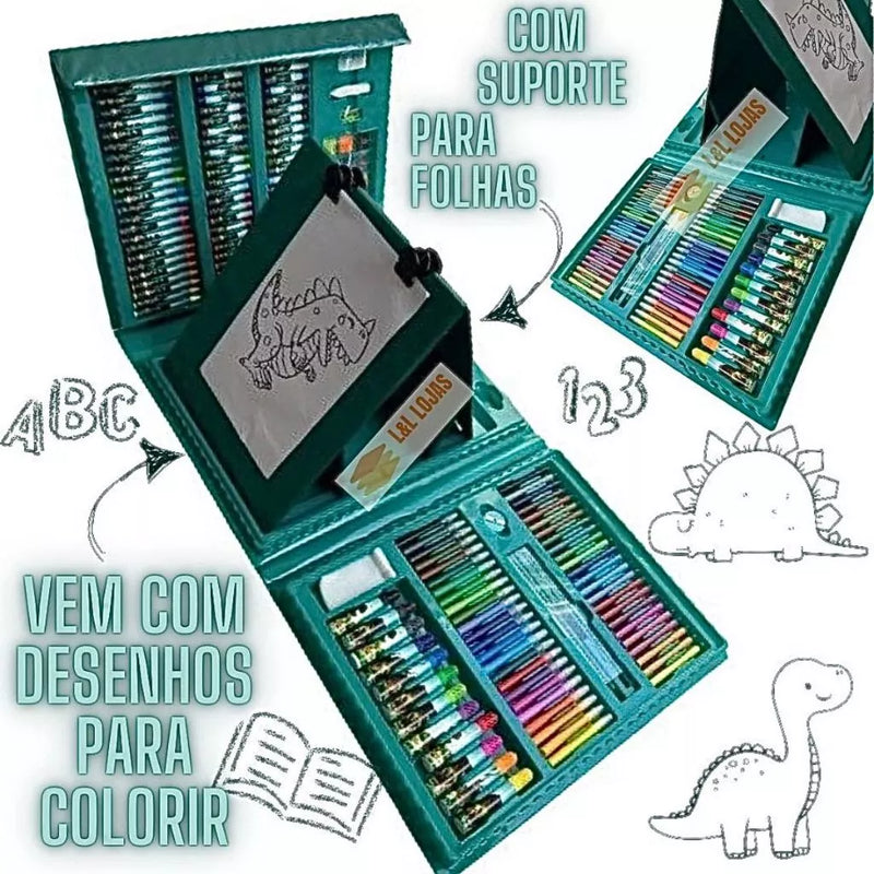 Maleta Criativa Dupla 208X – Últimas Unidades do Combo 2x1!