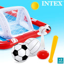 🏆 Arena Inflável Multi Esportes Intex 5 em 1 - Futebol, Vôlei, Basquete, Beisebol e Bolinhas!