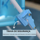 Cadeira de Praia Infantil Dobrável [GUARDA-SOL GRATIS]