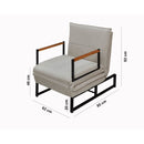 Poltrona Do Papai Reclinável Retrátil Versátil Macia Moderna Apoio Para Pés Puff Cama Braço Descanso