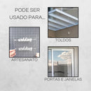 Chapas Cristal Premium 50x50 (4 Unid) + Brinde de Instalação!