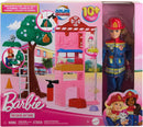 Playset Barbie Profissões Bombeira Mattel HRG55