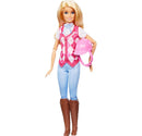 Boneca Barbie Malibu Equitação Série Corrida De Cavalo Hxj38