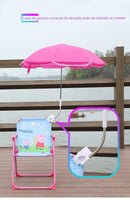 Cadeira de Praia Infantil Dobrável [GUARDA-SOL GRATIS]