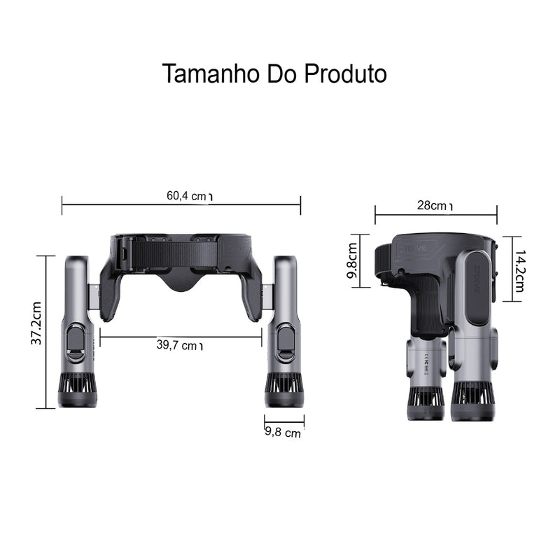 TurboFloat Pro – Suporte de Flutuação Inteligente [COM BOLSA DE TRANSPORTE GRÁTIS]