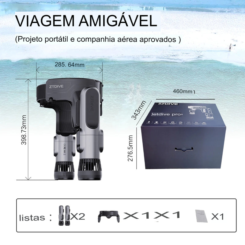 TurboFloat Pro – Suporte de Flutuação Inteligente [COM BOLSA DE TRANSPORTE GRÁTIS]