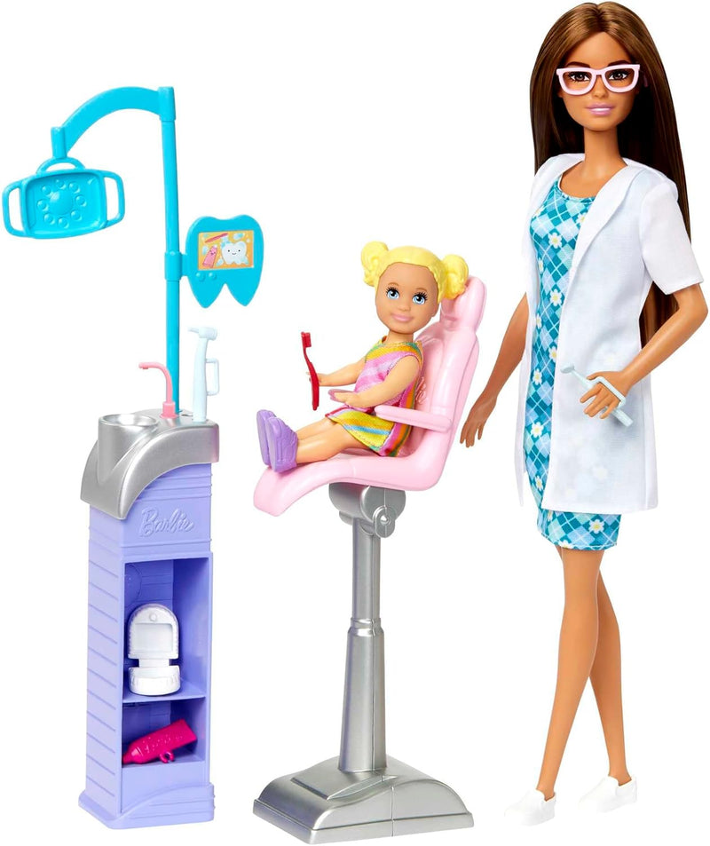 Boneca Barbie Profissões Móveis e Acessórios- Mattel DHB63