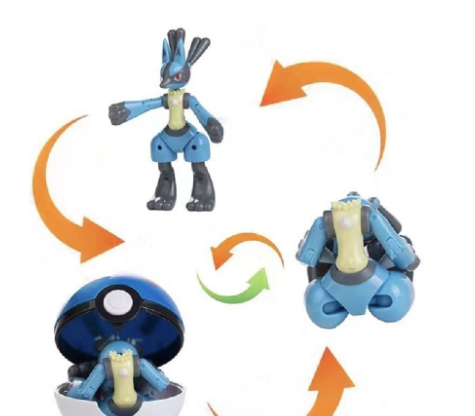 Pokémon Articulado Montável [ GRATIS POKEBOLA ]