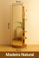 🔥 Torre360° Premium™ – Espelho + Cabide + Nicho