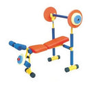 Kit Mini Academia COMPLETA + Halteres Coloridos