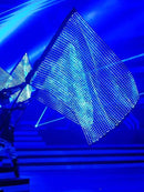 Painel LED Bandeira Portátil [ BATERIA GRATIS ]