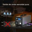 🔋 PowerKnup 220W – Gerador Portátil com Bateria Solar + Cabo USB Universal Grátis!