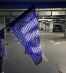 Painel LED Bandeira Portátil [ BATERIA GRATIS ]