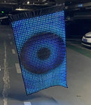 Painel LED Bandeira Portátil [ BATERIA GRATIS ]