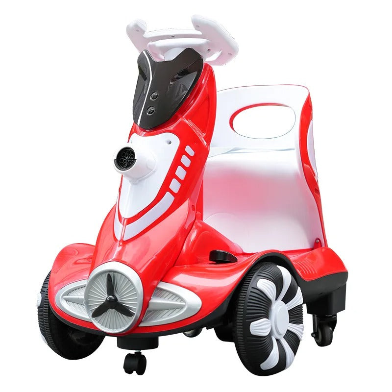 Carro de Equilíbrio Infantil – Diversão Giratória com Bolhas de Sabão!
