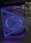 Painel LED Bandeira Portátil [ BATERIA GRATIS ]