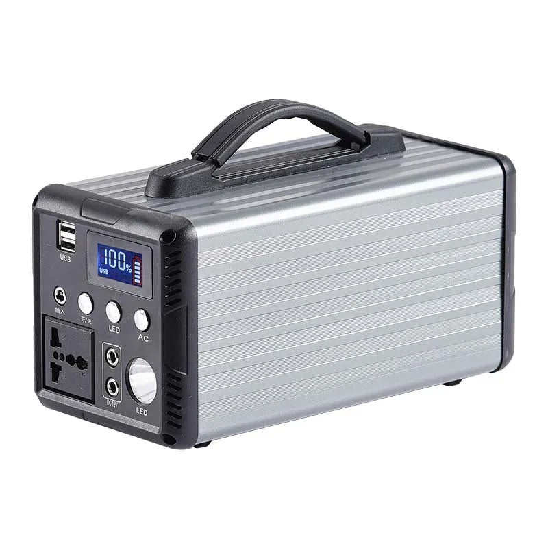 🔋 PowerKnup 220W – Gerador Portátil com Bateria Solar + Cabo USB Universal Grátis!
