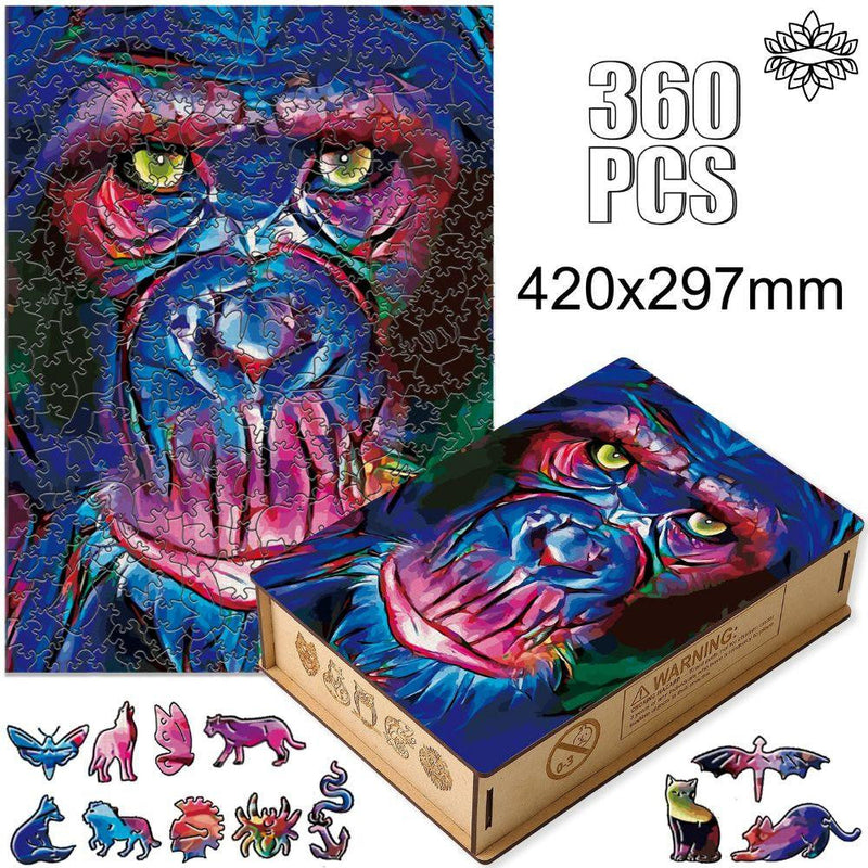 Quebra-Cabeça de Madeira 3D - 360 Peças
