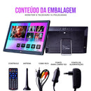 SkyView 14” – Tela Portátil de Alta Definição + Suporte Carro + Pendrive GRÁTIS