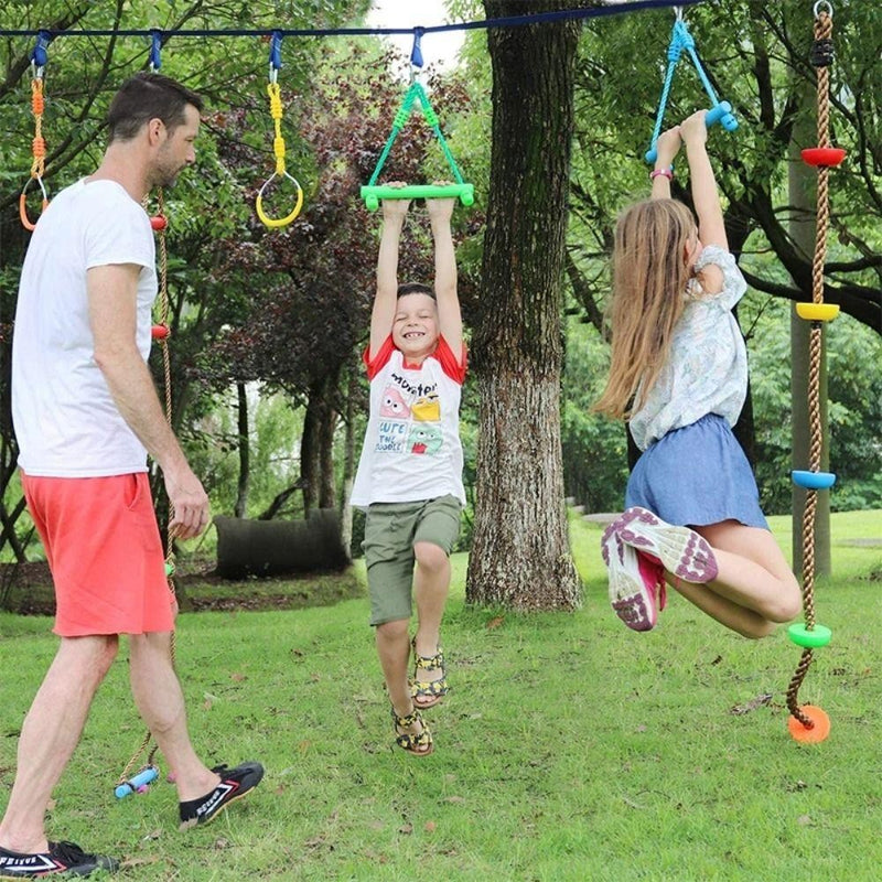 Anel de Escalada Infantil [ + 2 CORDAS DE 10M ]